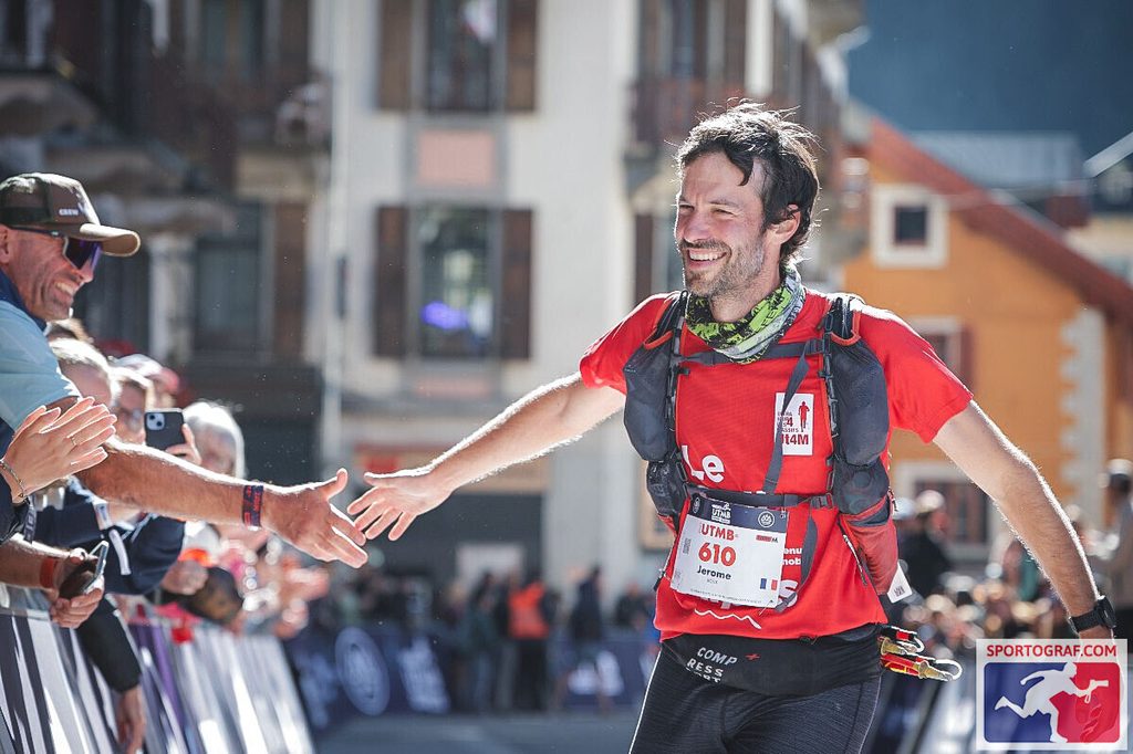 Jérôme Roux pendant un ultra trail
